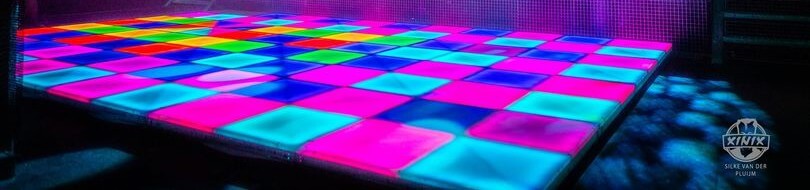 Verlichte Dansvloer huren België 